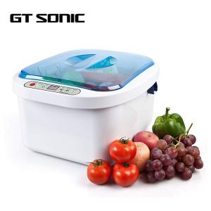 China Vegetable Fruit GT SONIC Cleaner Ultrasonic / Ozone Sterilization 12 . 8L on sale 