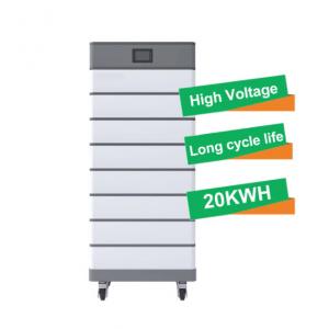 Most Popular High Voltage Stackable Battery 200V 10kWh HV Battery Home Energy Storage Lifepo4 Battery Pack