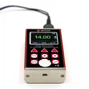 Adjustable Backlight Steel Thickness Gauge With Internal Bluetooth Module MT660