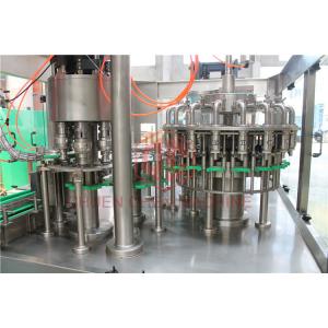 8000BPH Plastic Bottle Filling Machine , Rinsing Filling Capping Machine Food Grade