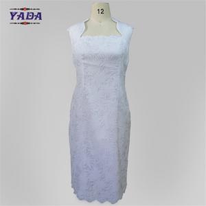 Customize neck design fashion summer women dress clothing dresses ladies office wear for lady