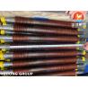 China ASTM A106 Gr.B Tube With Cu-T2 Fin with Embedded Fin Tube with G-type wholesale