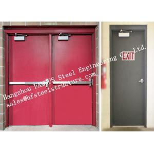 Residential Steel Fire Resistant Industrial Garage Doors With Remote Control