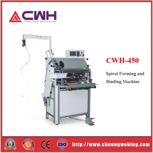 China Loose - Leaf Notebook  Wire Binding Machine / Wire Coil Binding Machine supplier