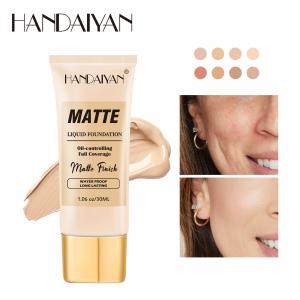 Natural Waterproof Foundation Makeup Conclear Nude Makeup Matte Finish Coverage Long Lasting