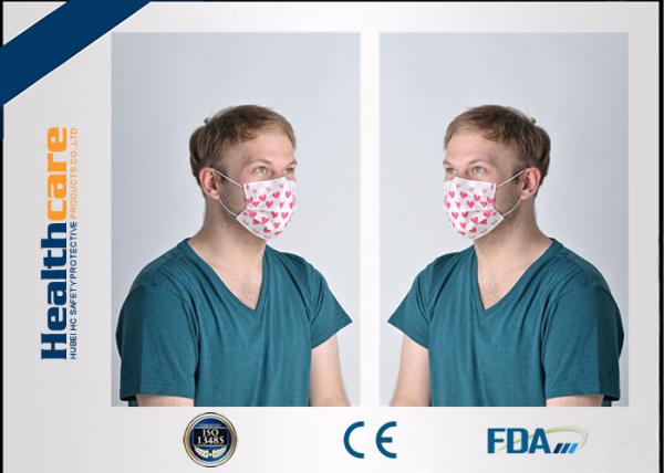 EN14683 Medical Disposable Face Mask Mouth Cover Mask Non Woven Multi Colored