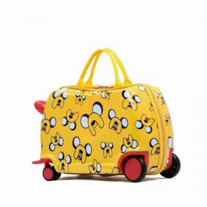 Whimsical Travel Companions Stand Out Kids Cartoon Luggage With Quirky