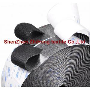 China Strong Self Adhesive Hook And Loop Tape / Nylon Sticky Back Hook Loop Fasteners wholesale