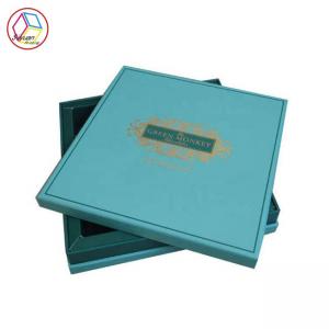 China Festival Chocolate Sweet Gift Boxes Green Color CMYK Pantone Printing supplier