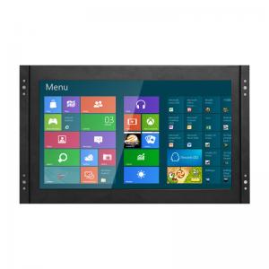 China Polcd 13.3 Inch Metal Case Industrial LCD Monitor Open Frame Touch Screen VGA HDMI supplier