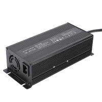 China Customized 48v 15a Battery Charger EZGO RXV Battery Charger With 3pin Triangular Plug on sale