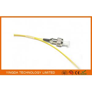 China Fiber Optic Pigtail FC singlemode 0.9mm 1meter Yellow Color Cable PVC G652D supplier