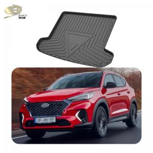 Matte Black Boot Mat Exterior Body Kits For Tucson 2020 2019 Rainproof Truck Tray