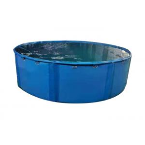 China 5000L Flexible Metal Frame PVC Tarpaulin Fish Tank Collapsible Fish Tank Diy Fish Pond supplier