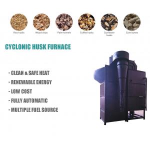Small Biomass Boiler Burning Wheat Stalks 600000 Kcal/H For Grain Dryer