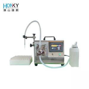 China Bio Reagent Ceramic Pump Desktop Filling Machine For Rapid Test Kit supplier