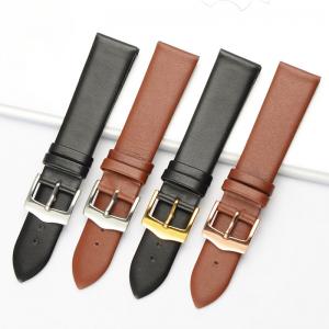 China ALKVISION Ultra-thin watch strap 2018 New watchbands genuine leather strap watch band 16mm 18mm 20mm watch accessories w supplier