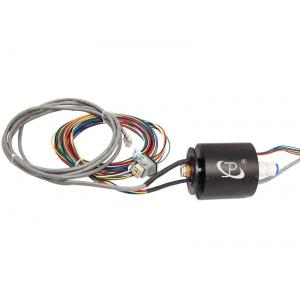 China 12 Circuits Slip Ring Transferring Current Signal and Gas supplier