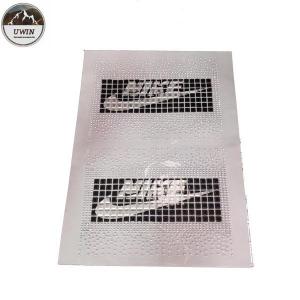 China Brand Logo White Rhinestone Applique Patches With Iron / Sew On Backing supplier