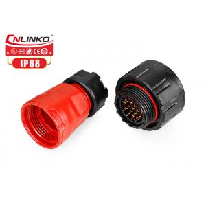 PBT 5A 19 Pin Wire Connector Cnlinko M24 For Marine Machine