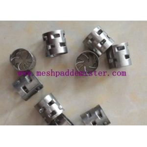 China 25mm 304 Metal Pall Ring Distribution Of Gas Liquid Tower Packing supplier