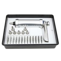 China 20Pcs Multi Function Cookie Press Icing Set Aluminium Alloy Kitchen Baking Tools on sale