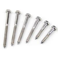 China Hexagon Head Coach 316 Stainless Steel Lag Bolts Screw M10 In Construction Projects on sale