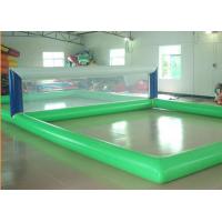 China Floating Inflatable Water Sports Gmaes Toys Volleyball Inflatable Court on sale