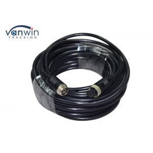 China TPE 5.0mm M12 6pin Aviation Plug Cable Male To Female For IP Camera supplier