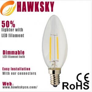 Factory Wholesale C35 E26/E27 Dimmable Light Bulb Filament