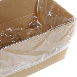 China Square Bottom PE Plastic Carton Liners Bag Transparent Inner Plastic Bag supplier