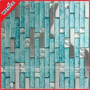 mixed color glass  swimming pool mosaic