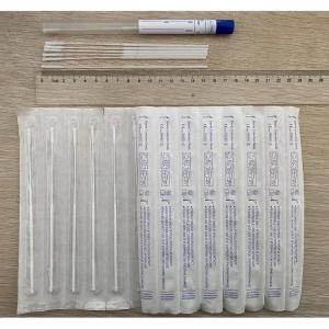 Medical Virus Test Collection Nylon Sterile Flocked Swab 13x100mm