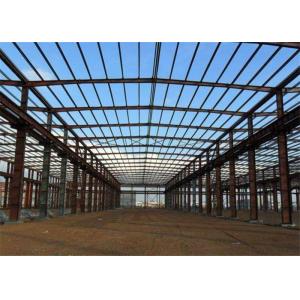 Prefab Modular Steel Construction , Gable Frame Light Steel Frame Building