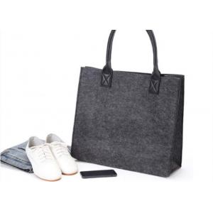 Multifunctional Large Capacity Felt Shoulder Bag Women Shopping Storage Pouch