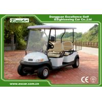 China EXCAR 4 Seater Fast Hotel Buggy Car With Cargo Bed Steel Chassis on sale