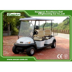 EXCAR 4 Seater Fast Hotel Buggy Car With Cargo Bed Steel Chassis