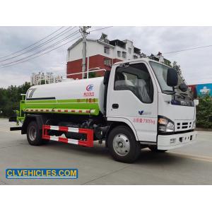 China High Pressure Pump Isuzu Water Tanker 5 Ton Capacity 5000 Liters Fuel Tank supplier