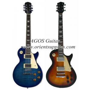 China 39" Electric Guitar - "Les Paul " style with tiger wave-looking painting AG39-LP2 supplier