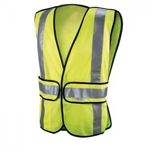 China Yellow Reflective Safety Vest , High Visibility Safety Vest Customized Size supplier