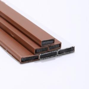 China Weatherproof Fireproof Seal Strip Made of Hard PVC Sodium Silicate and Graphite Material supplier
