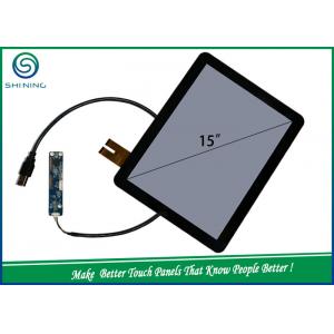 China 15'' 6H 2 Layers COB Capacitive Touch Sensor / Projected Capacitive Touch Panel For Industrial Monitor supplier