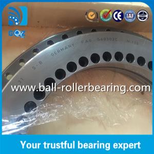China Double Direction Rotary Table Ball Bearing Slewing Ring FAG 560302C Non Teeth Gear Type supplier