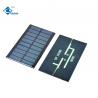 China 0.9W Easy Carrying Portable Solar Panels ZW-11065-5V Epoxy Resin Solar Panel 5V Solar Panels Charger wholesale