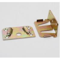 China Powder Coating Metal Bed Frame Parts Bed Hook Plate Bracket Fittings Bed Rail Brackets on sale