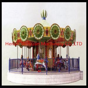 China Anti-Rust Light&Musical Kids Horse Rides----Merry Go Round supplier