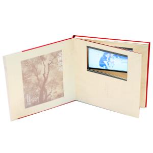 China USBケーブル経由で動画アップロード可能なLCDビデオブック、BMP画像フォーマット wholesale