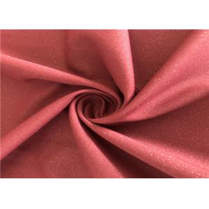 China Shiny Yoga Legging Interlock Polyester Spandex Fabric With Foil Print supplier