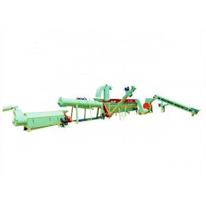 Custom PET Bottle Flake Plastic Recycling Line According Purity And Capacity