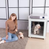 China Cube Shaped Smart Pet Hair Dryer Room Automatic Pet Drying Box For Teddy Cats on sale